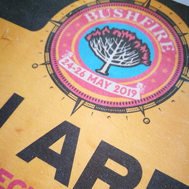 bushfire poster